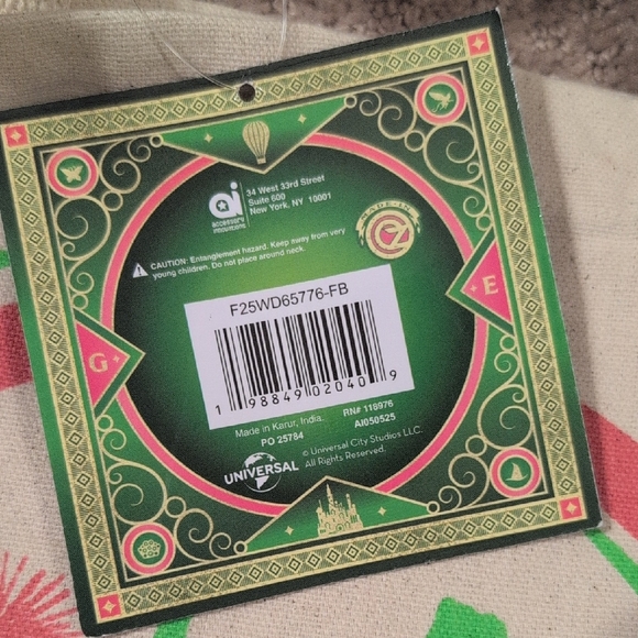 Wicked Canvas Tote with Vibrant Design - Picture 3 of 6